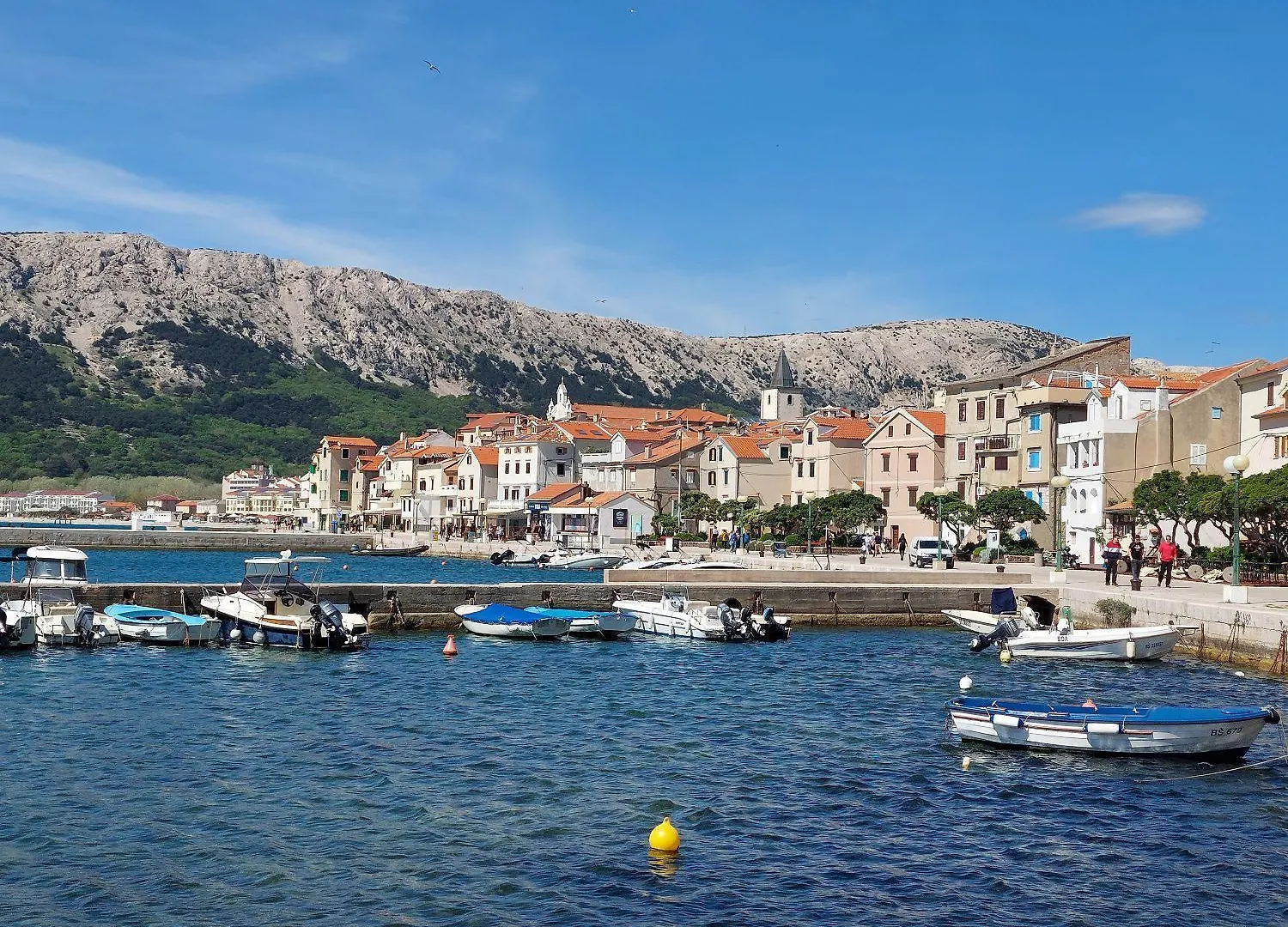 300 Meter Zum Strand Mit Wlan, Klima Baska  Baska (Krk)